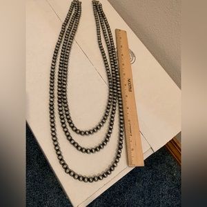 Faux Native Pearls - 3 strand